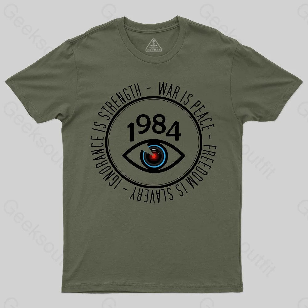 1984 George Orwell Big Brother T-shirt - Geeksoutfit