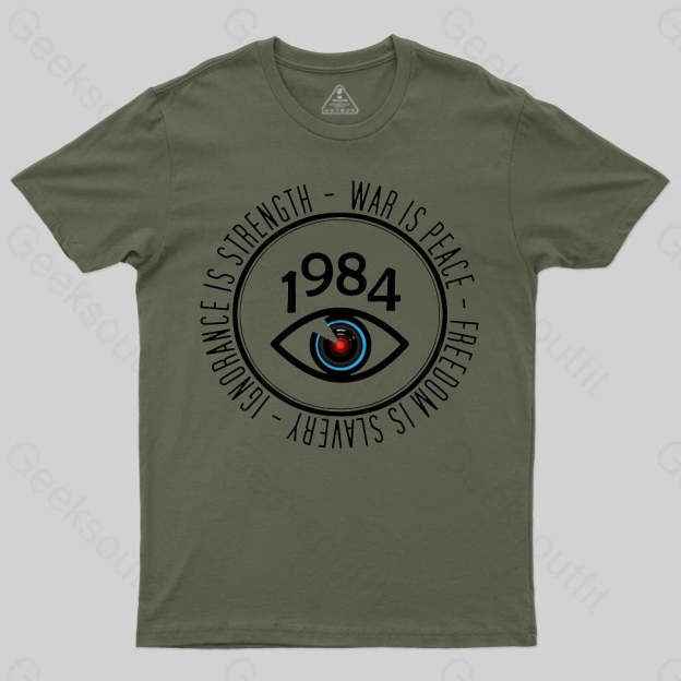 1984 George Orwell Big Brother T-shirt - Geeksoutfit