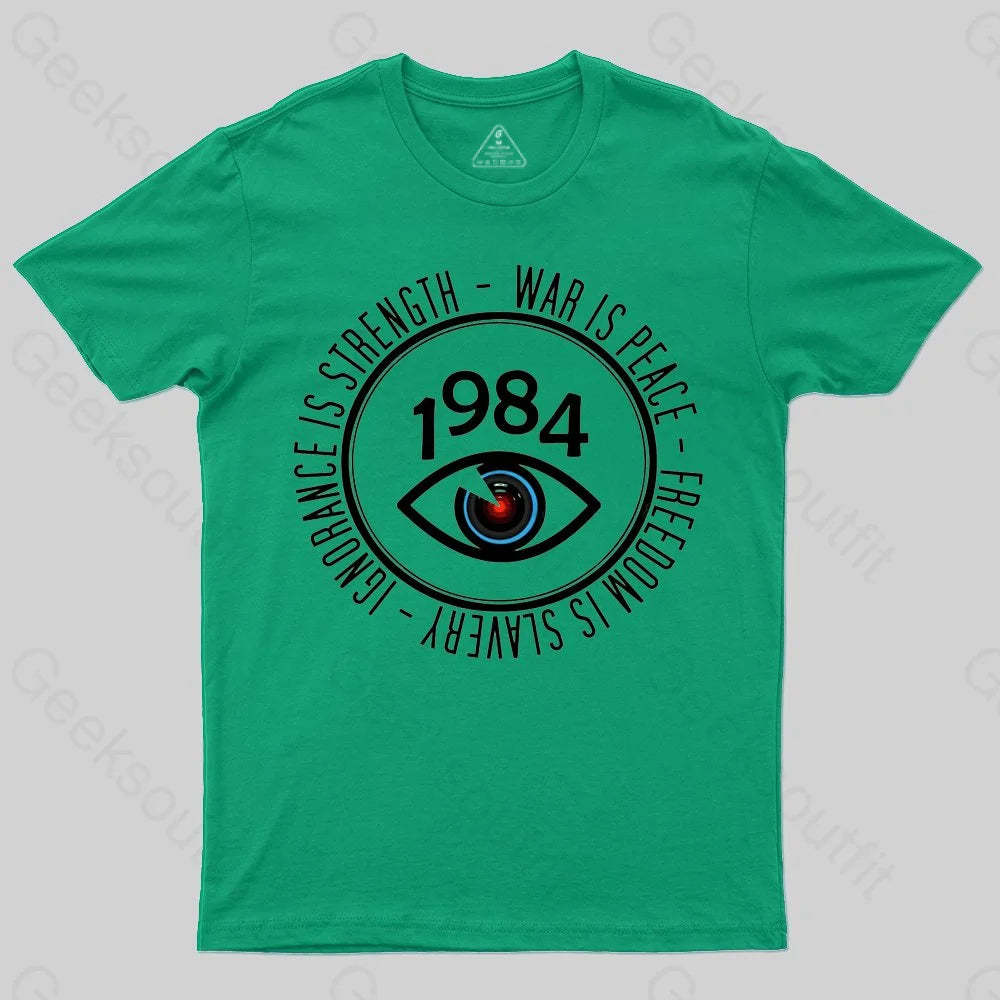 1984 George Orwell Big Brother T-shirt - Geeksoutfit