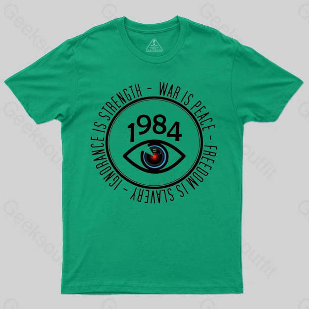 1984 George Orwell Big Brother T-shirt - Geeksoutfit