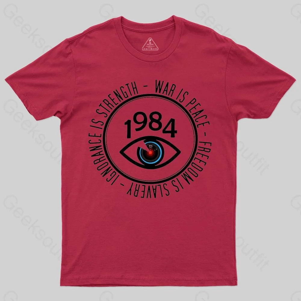 1984 George Orwell Big Brother T-shirt - Geeksoutfit