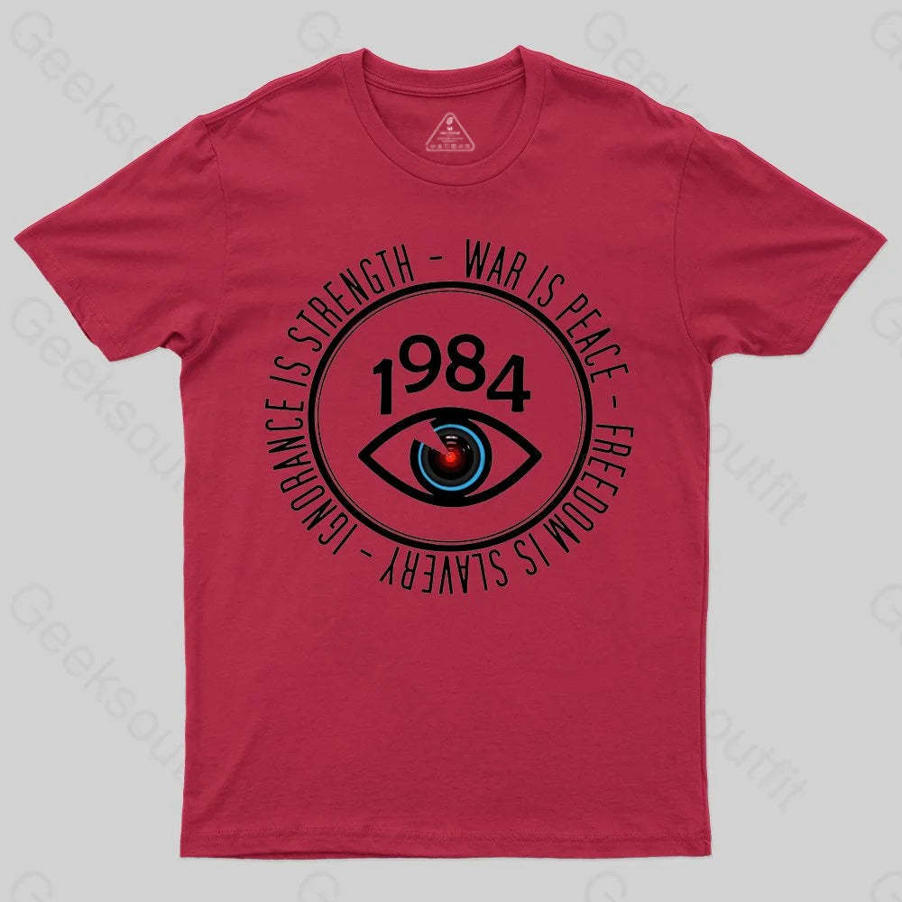 1984 George Orwell Big Brother T-shirt - Geeksoutfit