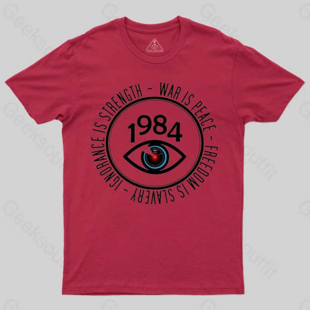 1984 George Orwell Big Brother T-shirt - Geeksoutfit