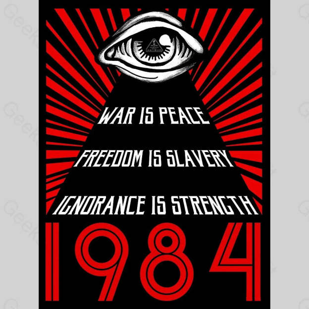 1984 Orwell T-shirt - Geeksoutfit
