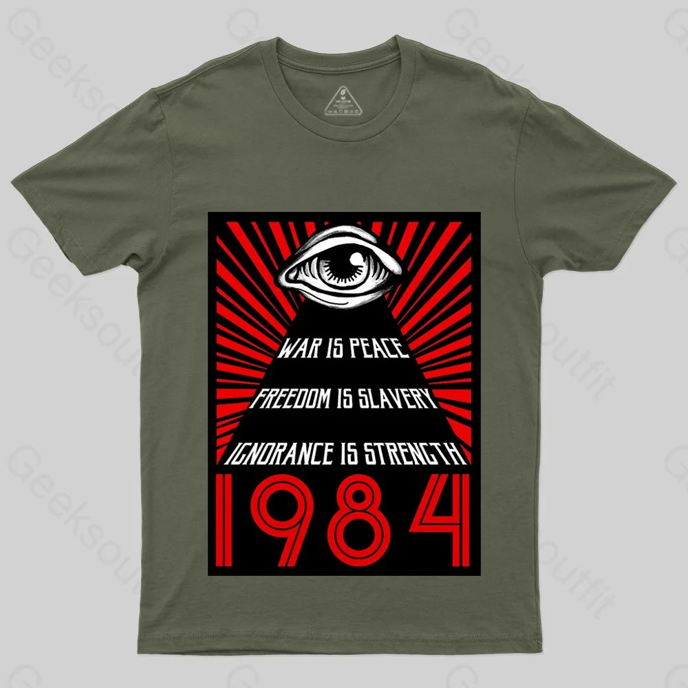 1984 Orwell T-shirt - Geeksoutfit