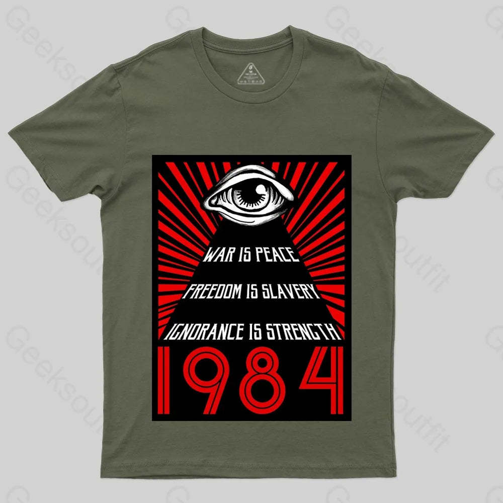 1984 Orwell T-shirt - Geeksoutfit