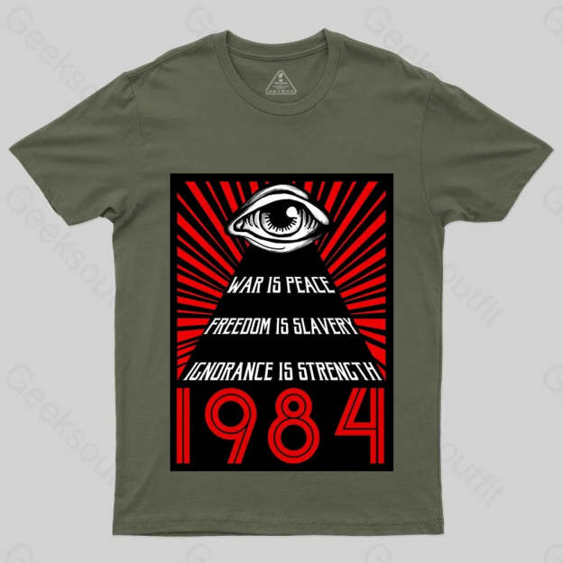 1984 Orwell T-shirt - Geeksoutfit