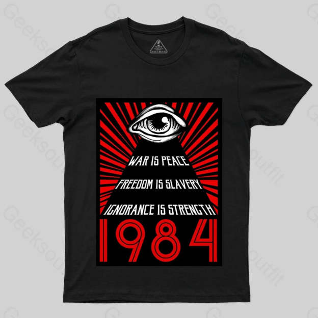 1984 Orwell T-shirt - Geeksoutfit