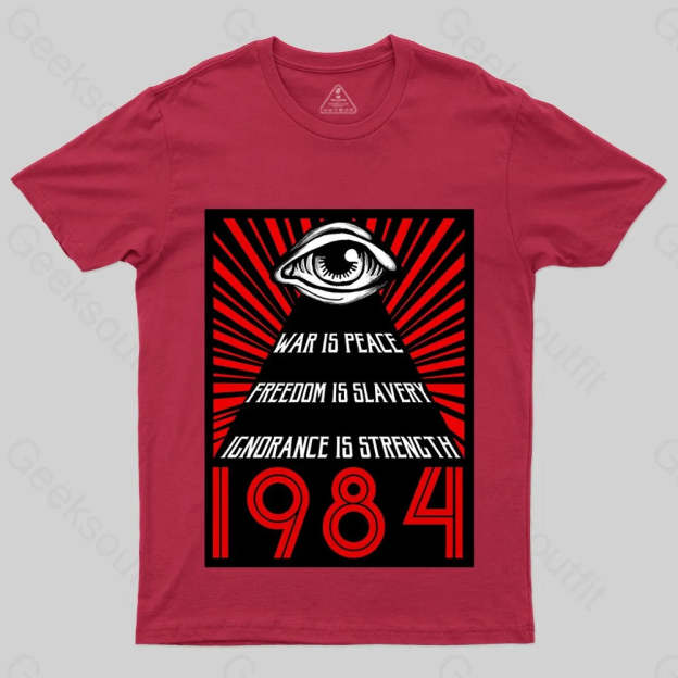 1984 Orwell T-shirt - Geeksoutfit