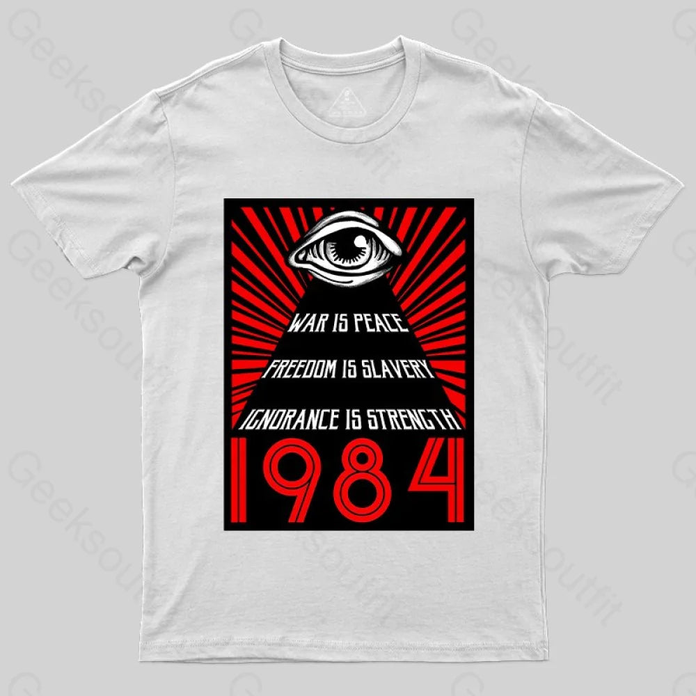 1984 Orwell T-shirt - Geeksoutfit