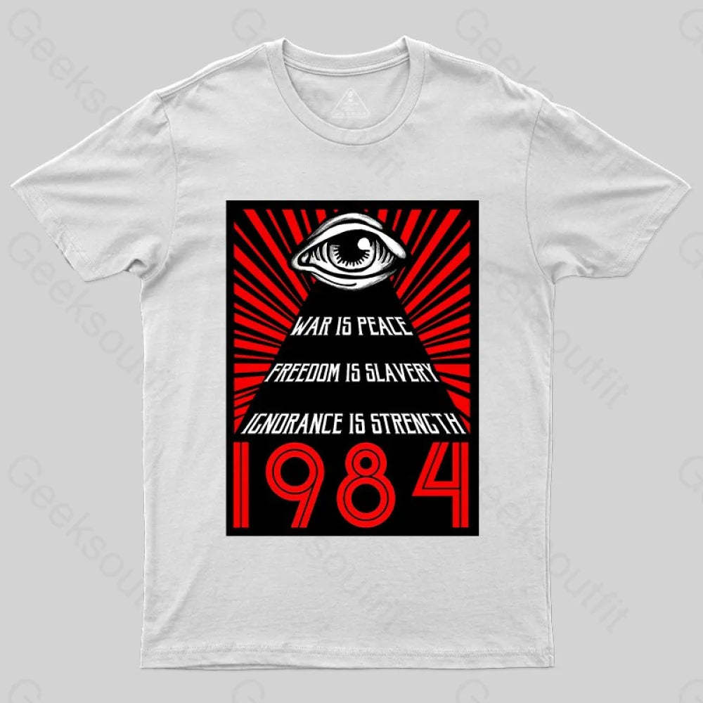 1984 Orwell T-shirt - Geeksoutfit