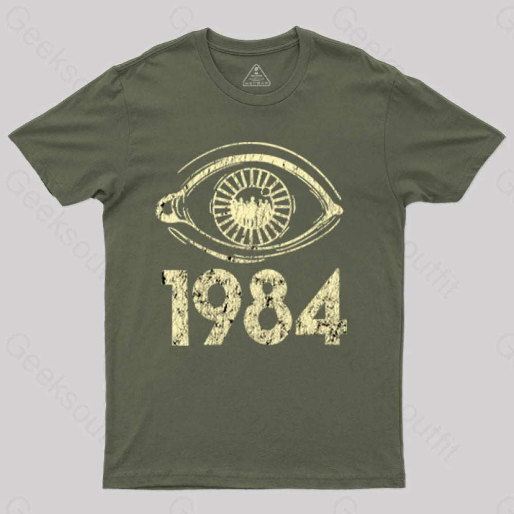 1984 T-Shirt Army Green / S Yc