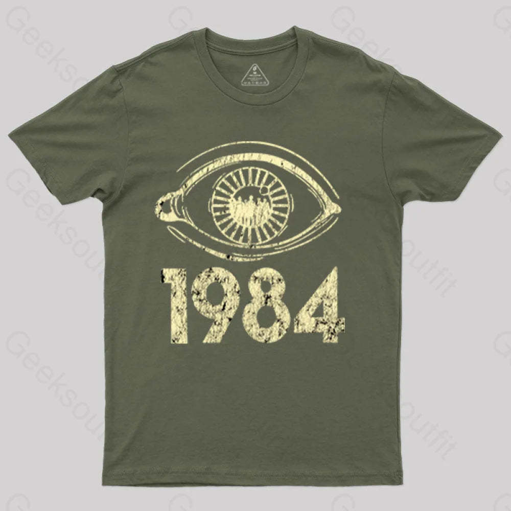 1984 T-Shirt Army Green / S Yc