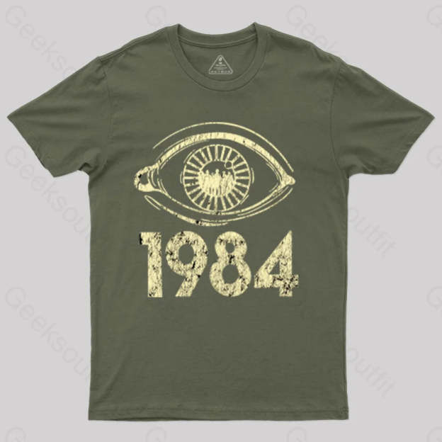 1984 T-Shirt Army Green / S Yc