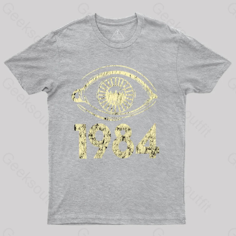 1984 T-Shirt Grey / S Yc