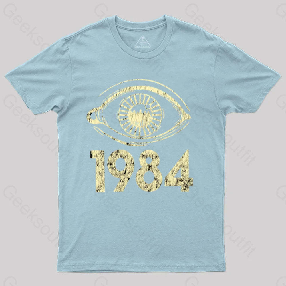 1984 T-Shirt Light Blue / S Yc