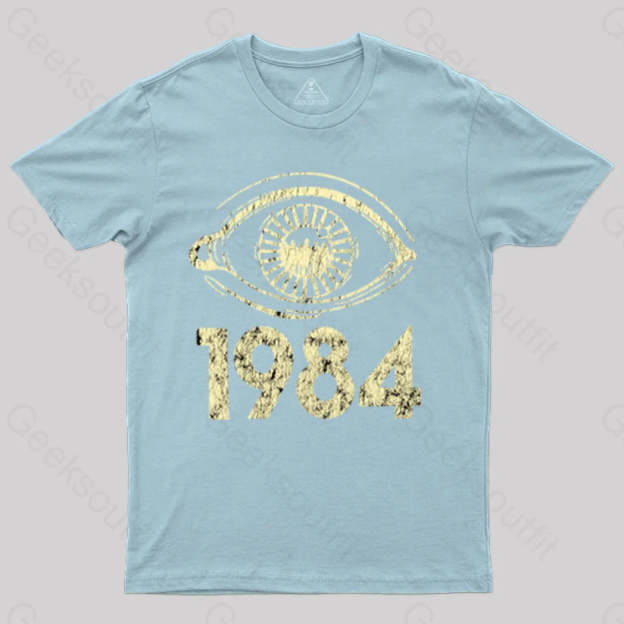 1984 T-Shirt Light Blue / S Yc