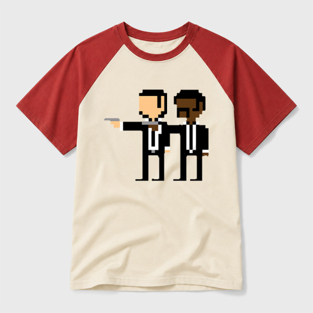 Pixel Pulp Raglan T-shirt