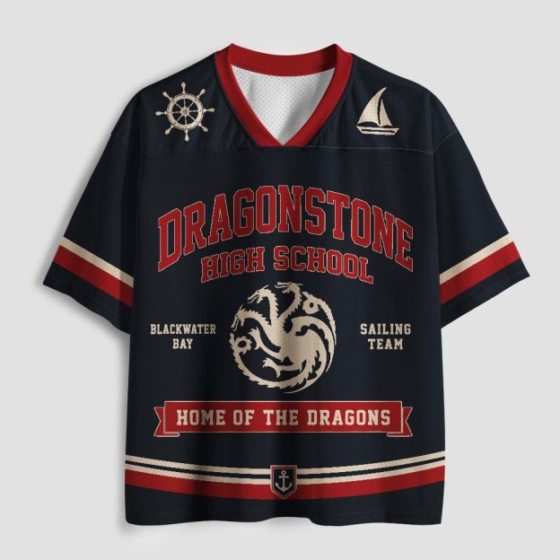 Dragonstone High School Geek Mesh Jersey