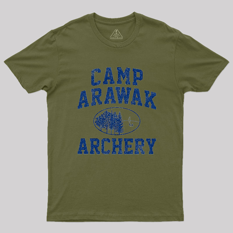 Camp Arawak Summer Camp Geek T-Shirt