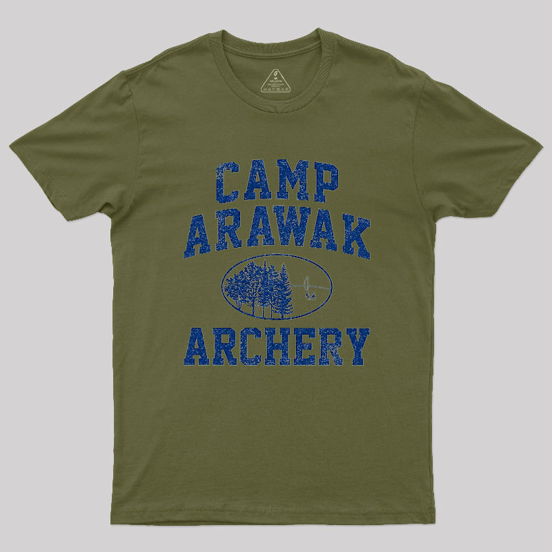 Camp Arawak Summer Camp Geek T-Shirt