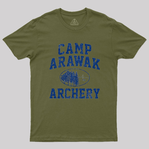 Camp Arawak Summer Camp Geek T-Shirt