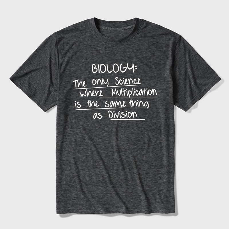 The Definition Of Biology Ultra Soft Heather Tees