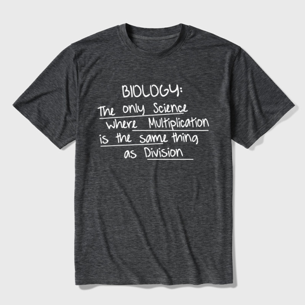 The Definition Of Biology Ultra Soft Heather Tees