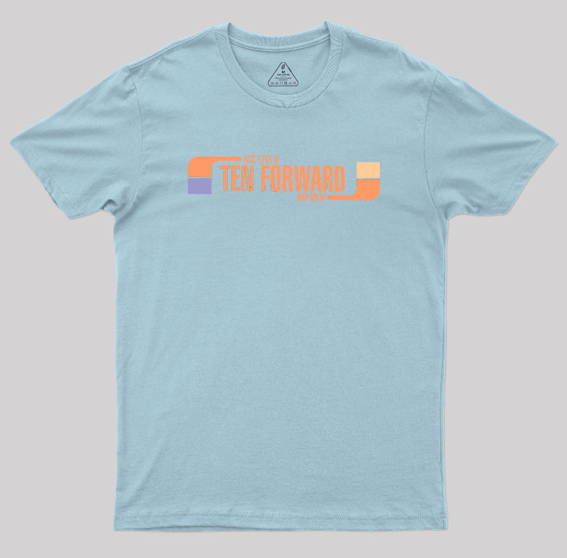 Ten Forward Bar Crew NCC 1701-D Geek T-Shirt