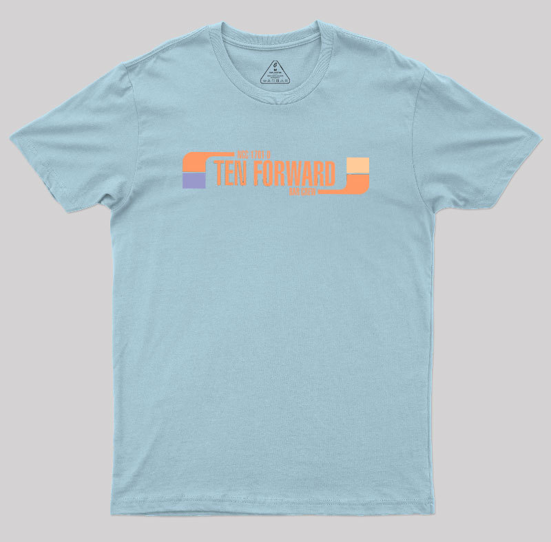 Ten Forward Bar Crew NCC 1701-D Geek T-Shirt