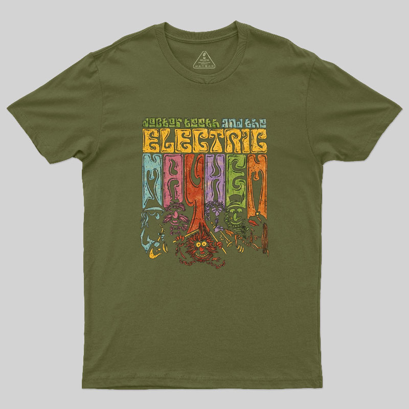 The Psychedelic Mayhem Geek T-Shirt