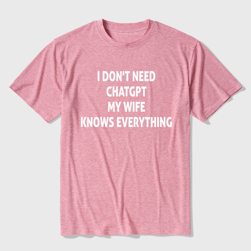 Offline GPT My Wife 1.0 Ultra Soft Heather Tee