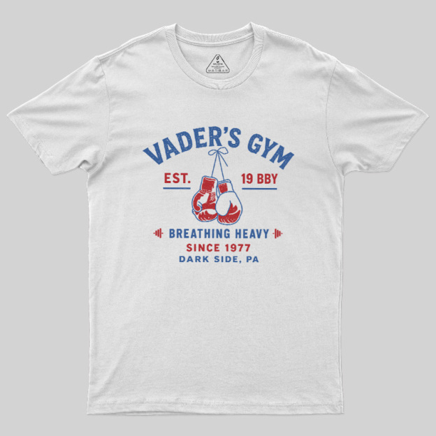 Breathing Heavy Retro Dark Side Gym Geek T-Shirt TTT