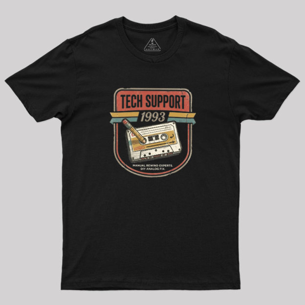 Cassette Fix Dept Geek T-Shirt