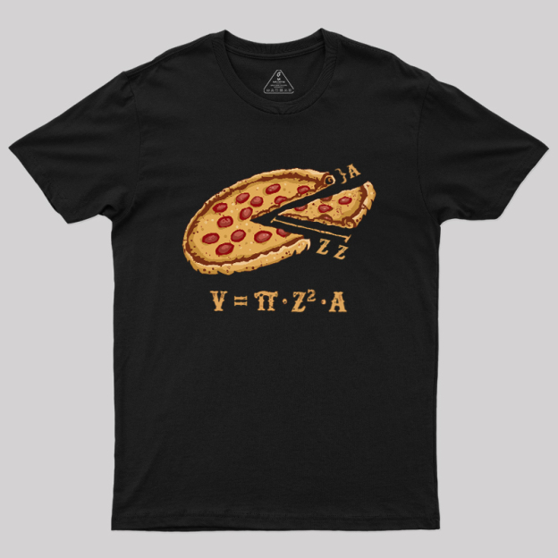 The Volume of Pizza Geek T-Shirt
