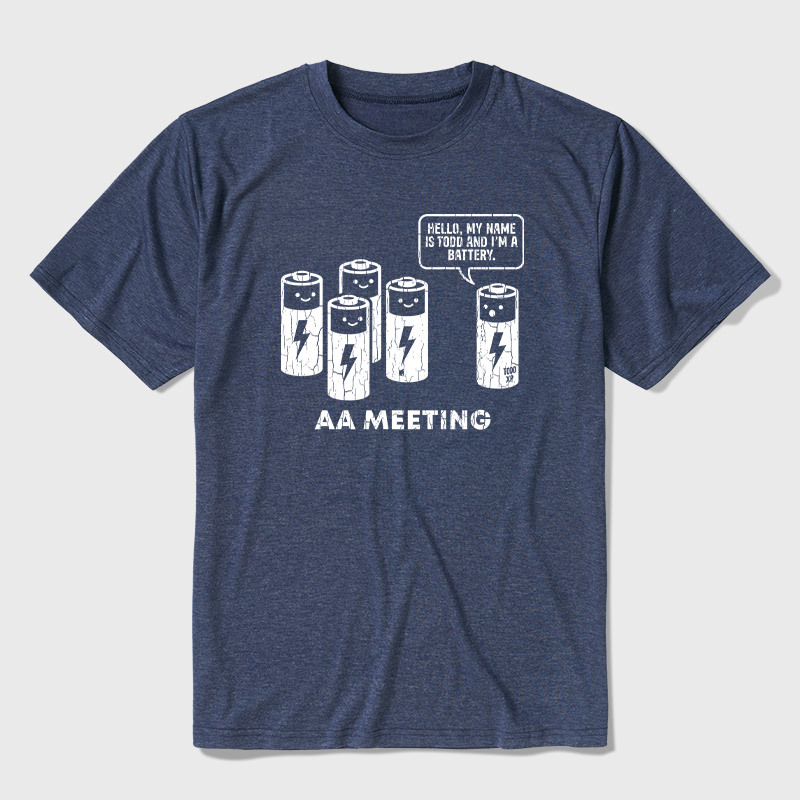 AA Meeting Ultra Soft Heather Tee