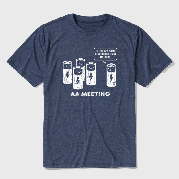 AA Meeting Ultra Soft Heather Tee