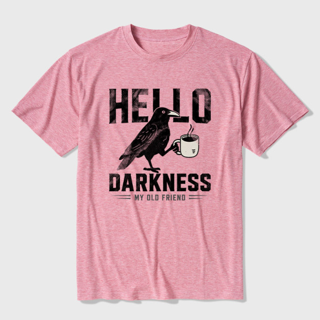 Raven Crow Coffee Ultra Soft Heather Tee