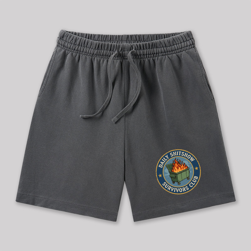 Daily Shitshow Geeky Washed Shorts