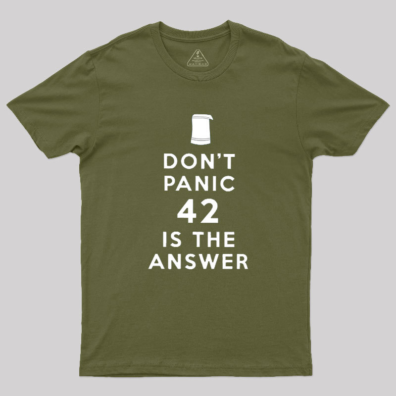 42 is Answer Geek T-Shirt
