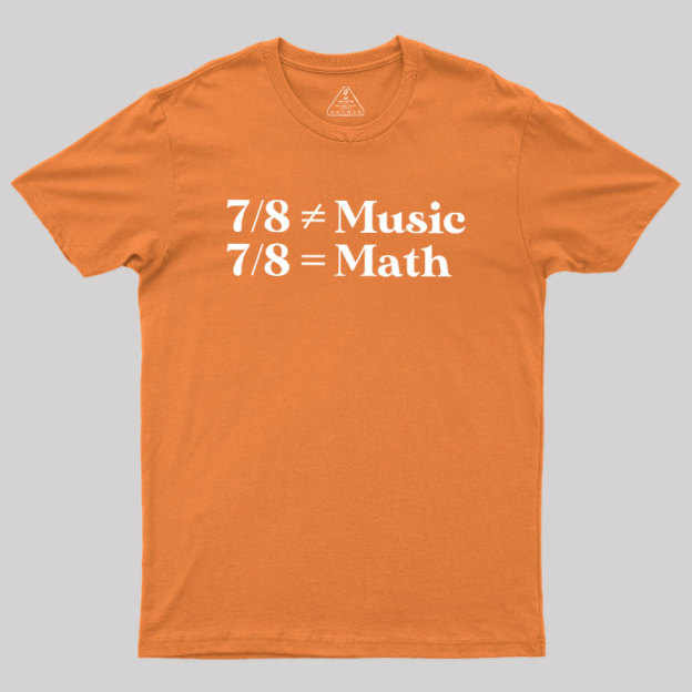Music and Math Geek T-Shirt