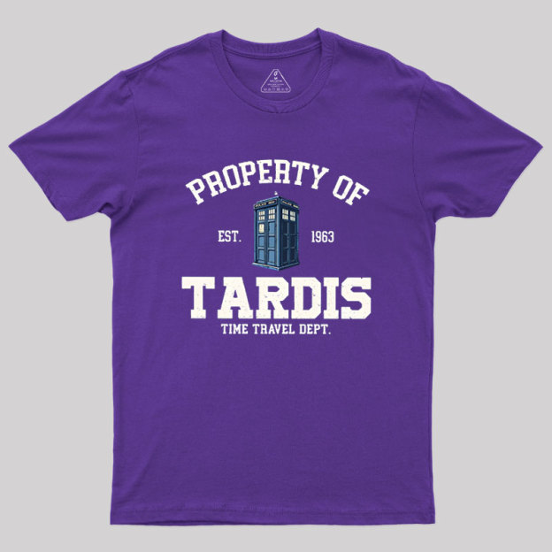 Property of Tardis Geek T-Shirt