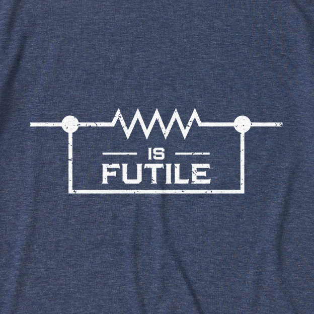 Funny Engineer Resistor Geek Science Ultra Soft Heather Tee