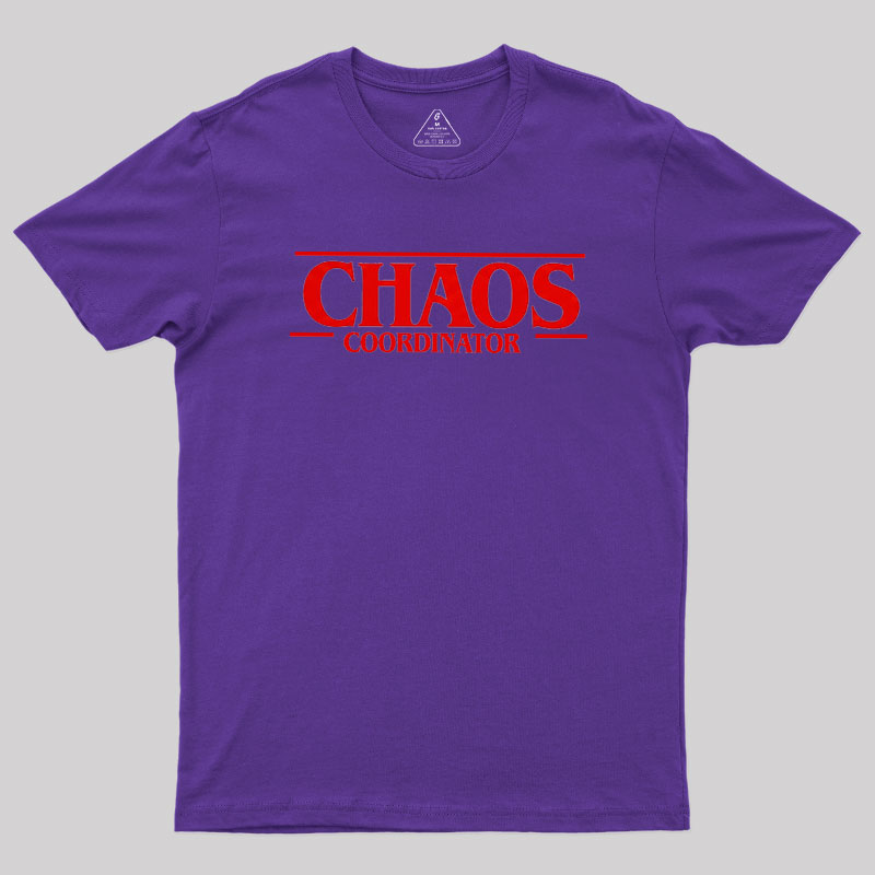 Stranger Chaos Geek T-Shirt