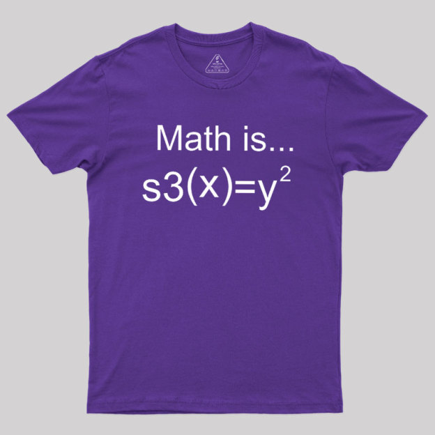 Math is Sexy Geek T-Shirt