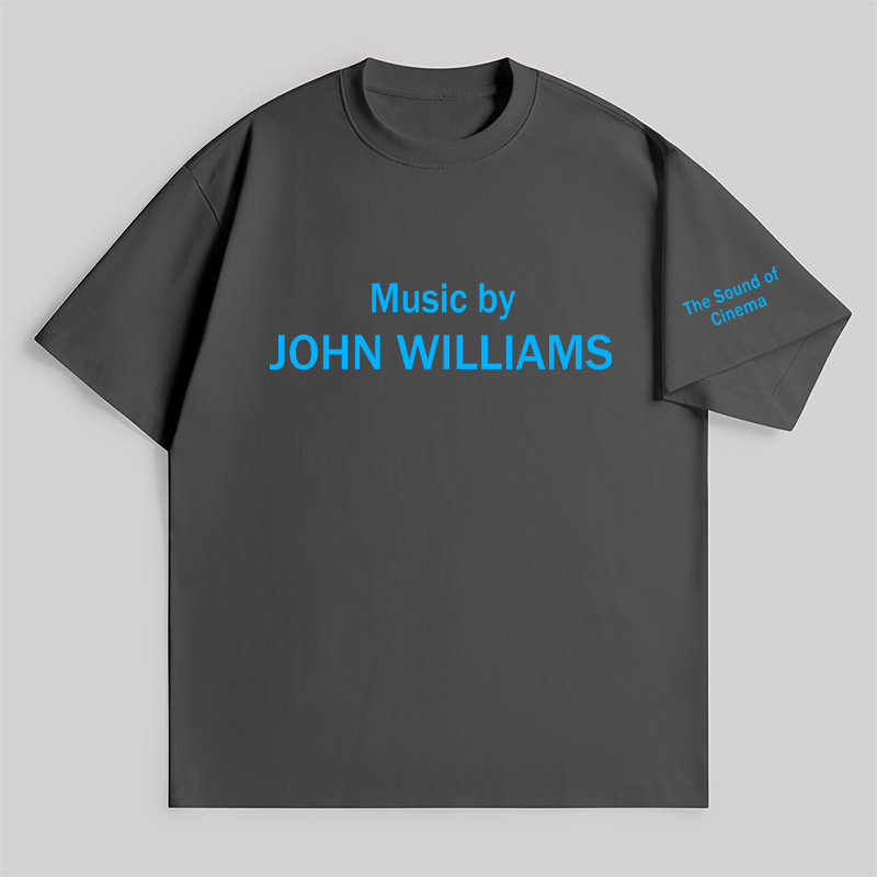 Music By John Williams Unisex Oversized T-shirt