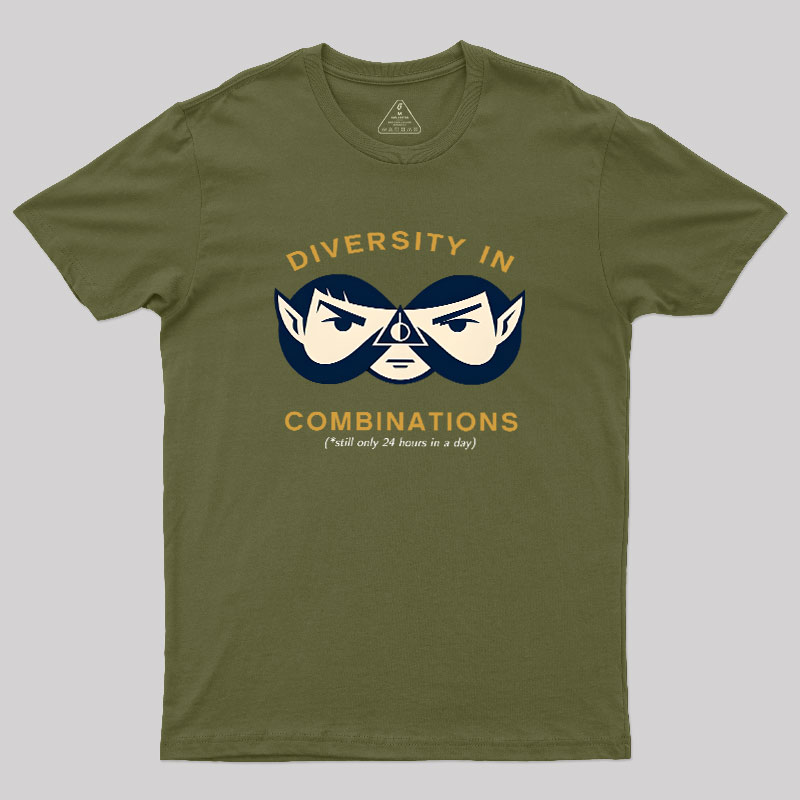 Diversity In Combinations Geek T-Shirt