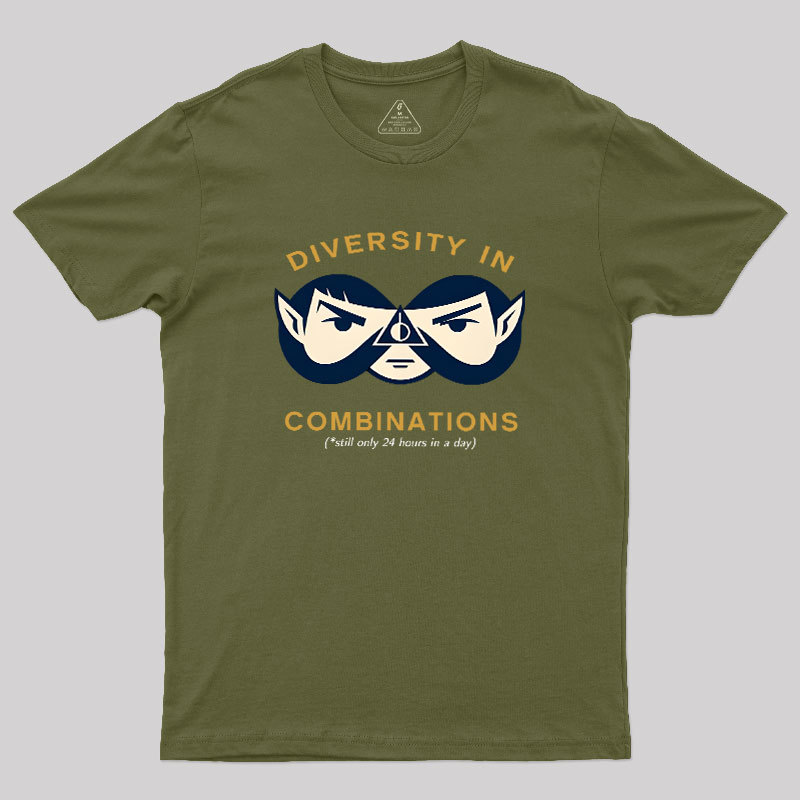 Diversity In Combinations Geek T-Shirt