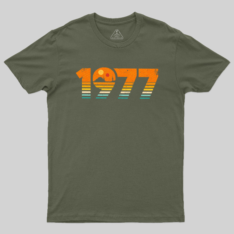 Retro 1977 Geek T-Shirt