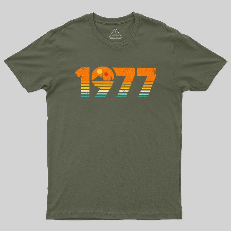 Retro 1977 Geek T-Shirt
